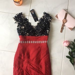 Sexy (short to long) black lace formal dress